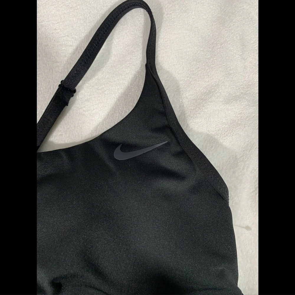 NEW Nike Swimsuit Cross-Back‎ Black Tankini Top